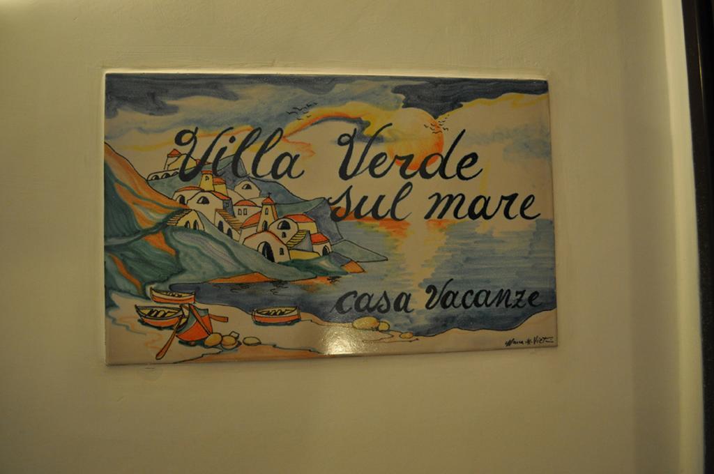 Villa Verde Sul Mare Vietri Exteriér fotografie
